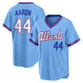 Atlanta Braves #44 Hank Aaron Powder Blue Puhics 2026 City Connect Stadium Jersey