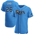 Tampa Bay Rays #26 Ji-Man Choi Light Blue Puhics Alternate Jersey