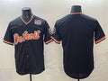 Detroit Tigers Blank Navy Puhics 2026 Alternate USA 250' Patch Vapor Premier Limited Stitched Jersey