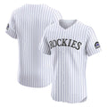 Colorado Rockies White Puhics Home Elite Jersey