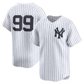 New York Yankees #99 Aaron Judge White Puhics Home Limited Player Jersey