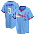 Atlanta Braves #3 Dale Murphy Powder Blue Puhics 2026 City Connect Stadium Jersey