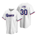 Texas Rangers #30 Nathaniel Lowe White Puhics Cool Base Stitched Jersey