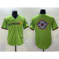 Houston Astros Team Big Logo Green Puhics 2025 City Connect Limited Stitched Jersey