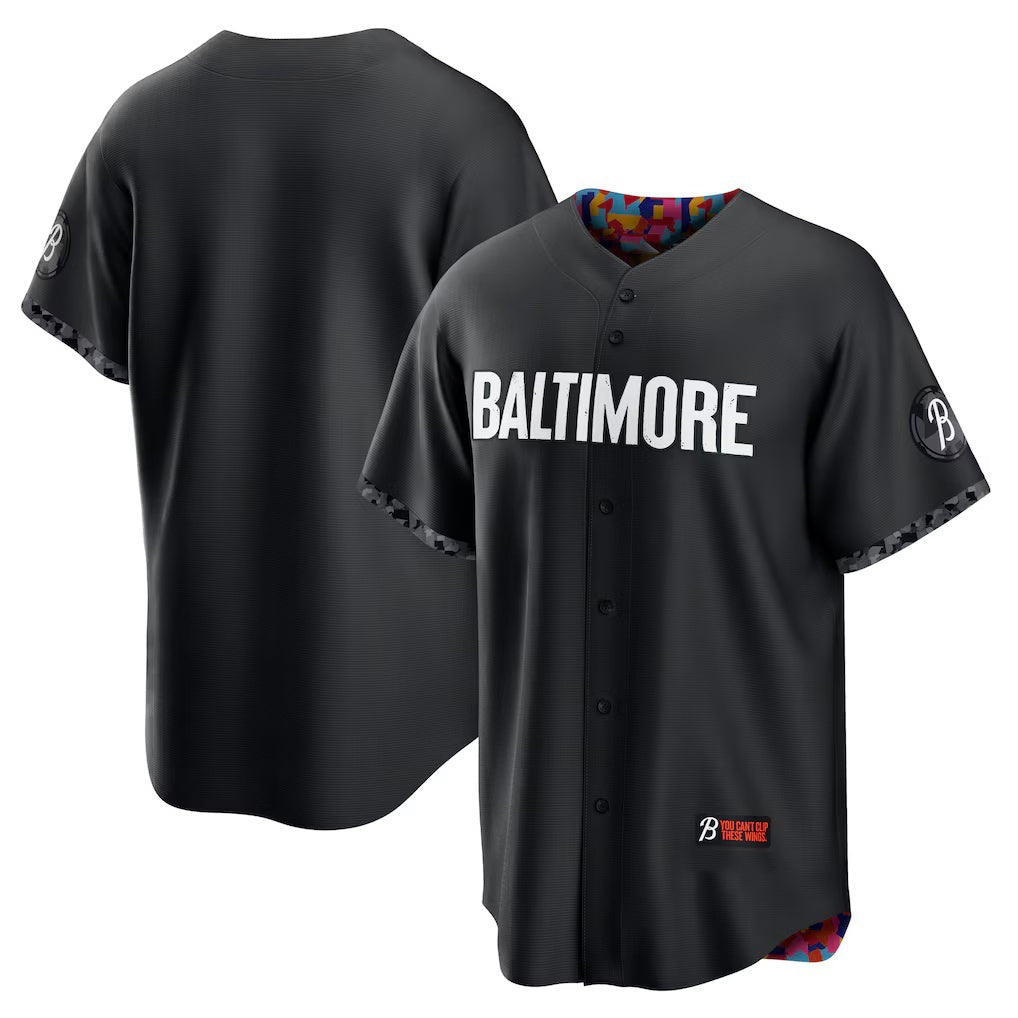 Baltimore Orioles Black Puhics City Connect Replica Jersey