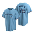 Toronto Blue Jays #16 Yusei Kikuchi Light Blue Puhics Cool Base Stitched Jersey