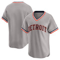 Detroit Tigers Gray Puhics Throwback Cooperstown Collection Limited Jersey