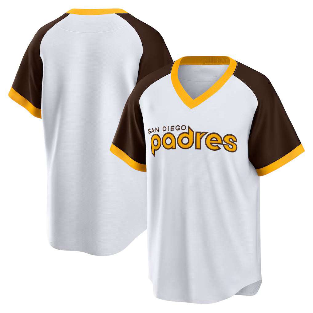 San Diego Padres White Puhics Home Cooperstown Collection Team Jersey