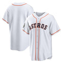 Houston Astros Blank White Puhics 2022 World Series Home Stitched Jersey