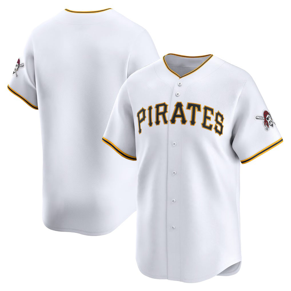 Pittsburgh Pirates White Puhics Home Limited Jersey