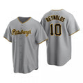 ittsburgh Pirates #10 Bryan Reynolds Gray Puhics Road Cool Base Jersey