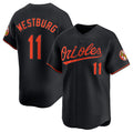 Baltimore Orioles #11 Jordan Westburg Black Puhics 2025 Alternate Limited Cool Base Stitched Jersey