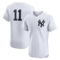 New York Yankees #11 Anthony Volpe White Puhics Home Elite Jersey
