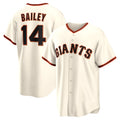 San Francisco Giants #14 Patrick Bailey Cream Puhics Home Replica Jersey