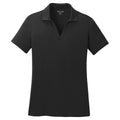 Puhics Women's Black PosiCharge RacerMesh Polo
