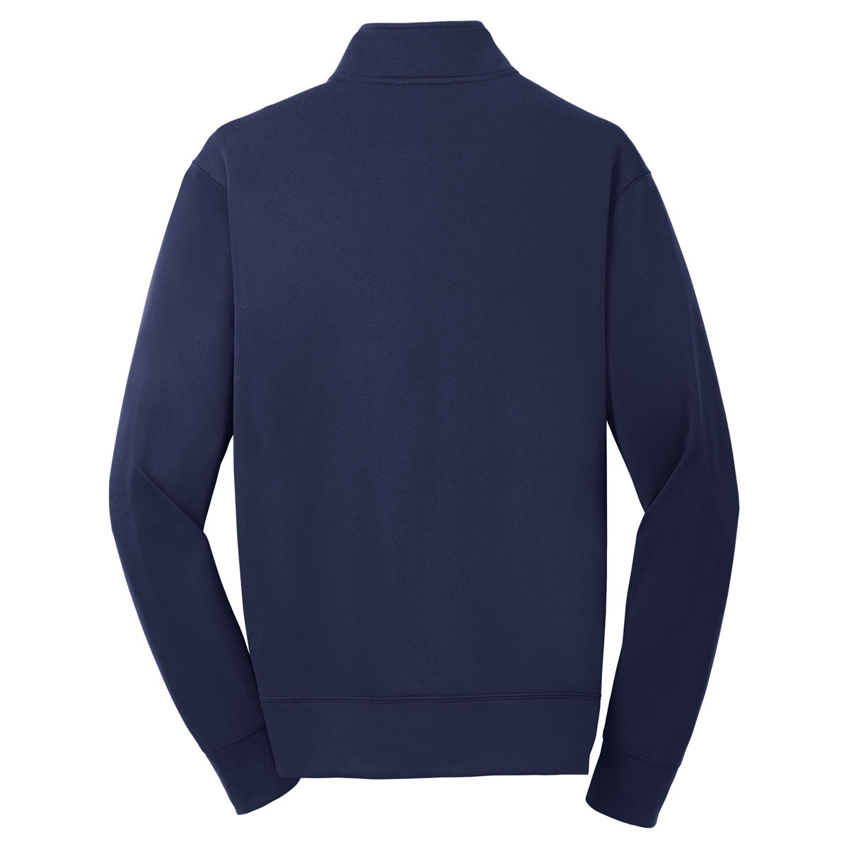 Puhics Men's Navy Sport-Wick Fleece Full-Zip Jacket