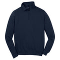 Puhics Men's True Navy 1/4-Zip Sweatshirt