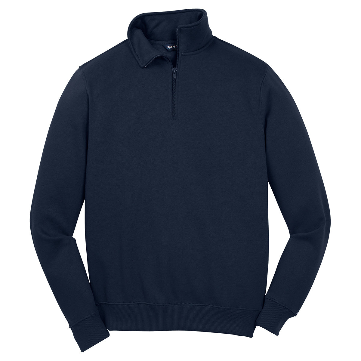 Puhics Men's True Navy 1/4-Zip Sweatshirt