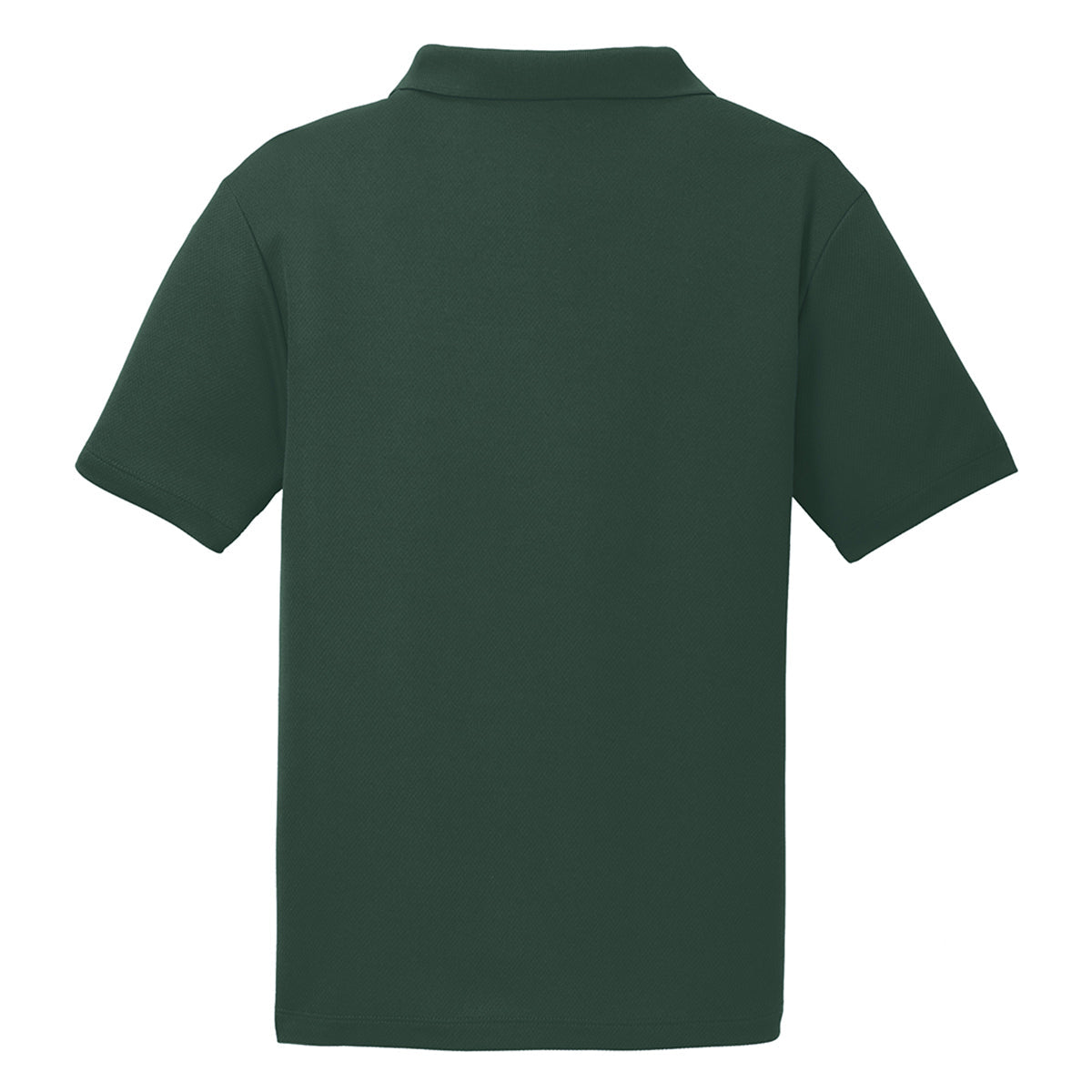 Puhics Men's Dark Forest Green PosiCharge RacerMesh Polo