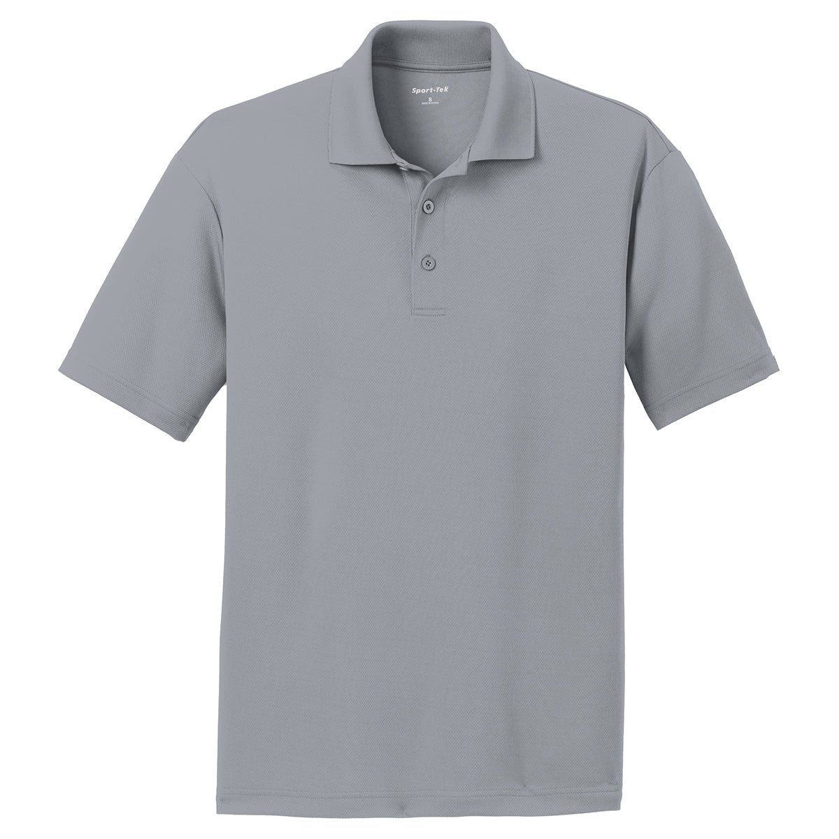 Puhics Men's Silver PosiCharge RacerMesh Polo