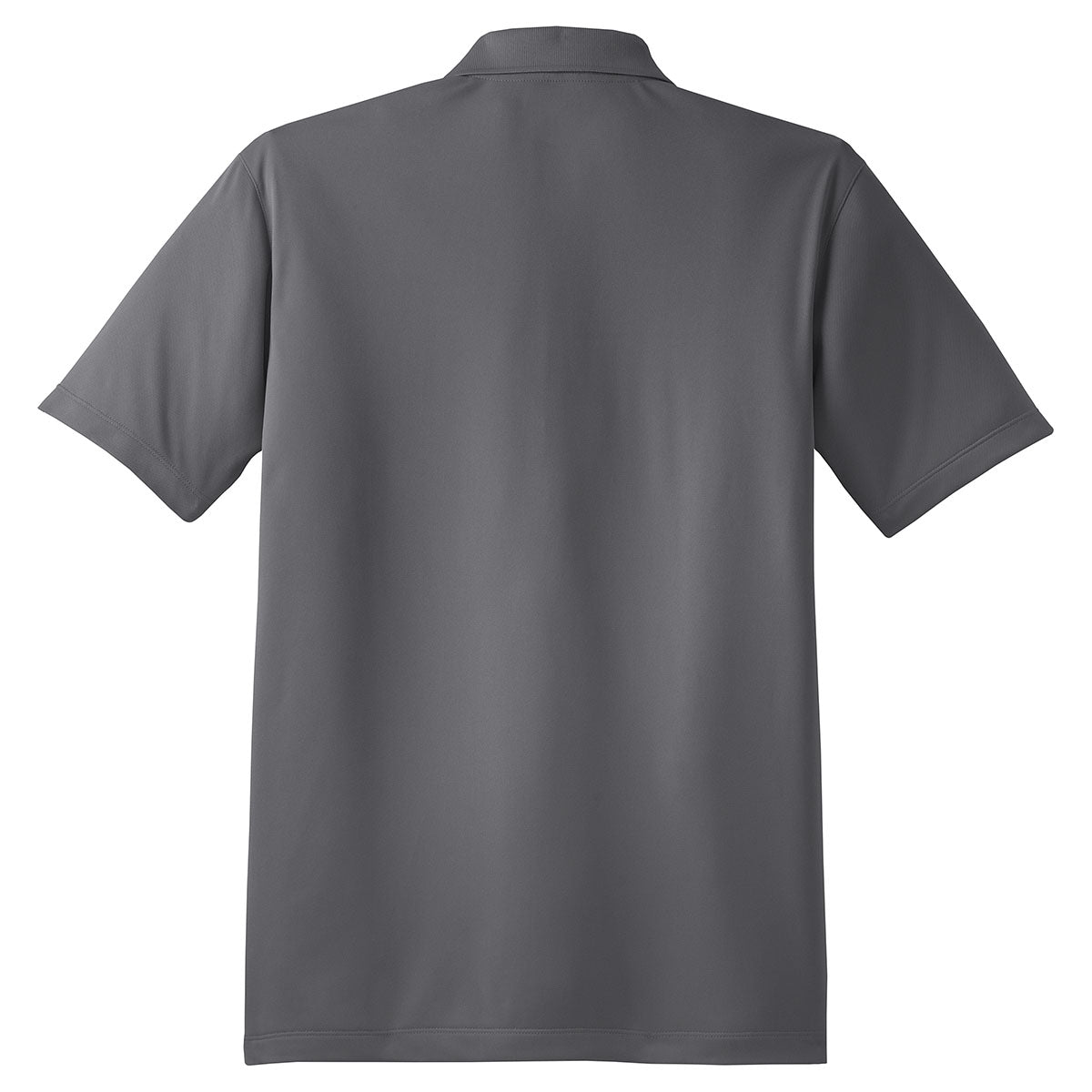 Puhics Men's Iron Grey Micropique Sport-Wick Polo
