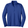 Puhics Men's True Royal Sport-Wick Stretch 1/4-Zip Pullover