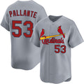 St. Louis Cardinals #53 Andre Pallante Gray Puhics 2024 Away Limited Stitched Jersey