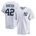 New York Yankees #42 Mariano Rivera White Puhics Home Limited Stitched Jersey