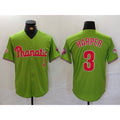 Philadelphia Phillies #3 Bryce Harper Green Puhics Stitched Cool Base Jersey