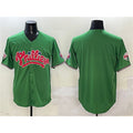 Philadelphia Phillies Blank Green Puhics Phanatic Limited Stitched Jersey