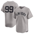 New York Yankees #99 Aaron Judge Gray Puhics Road Limited Player Jersey