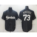 Chicago White Sox #73 Yermin Mercedes City Edition Black Puhics Game 2021 Jerseys