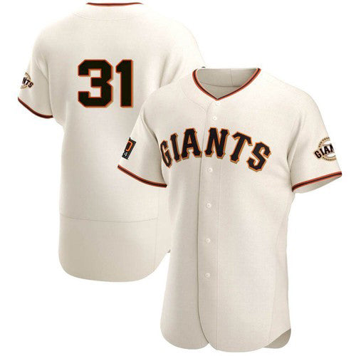 San Francisco Giants #31 LaMonte Wade Jr Cream Puhics 2021 Home Player Jersey