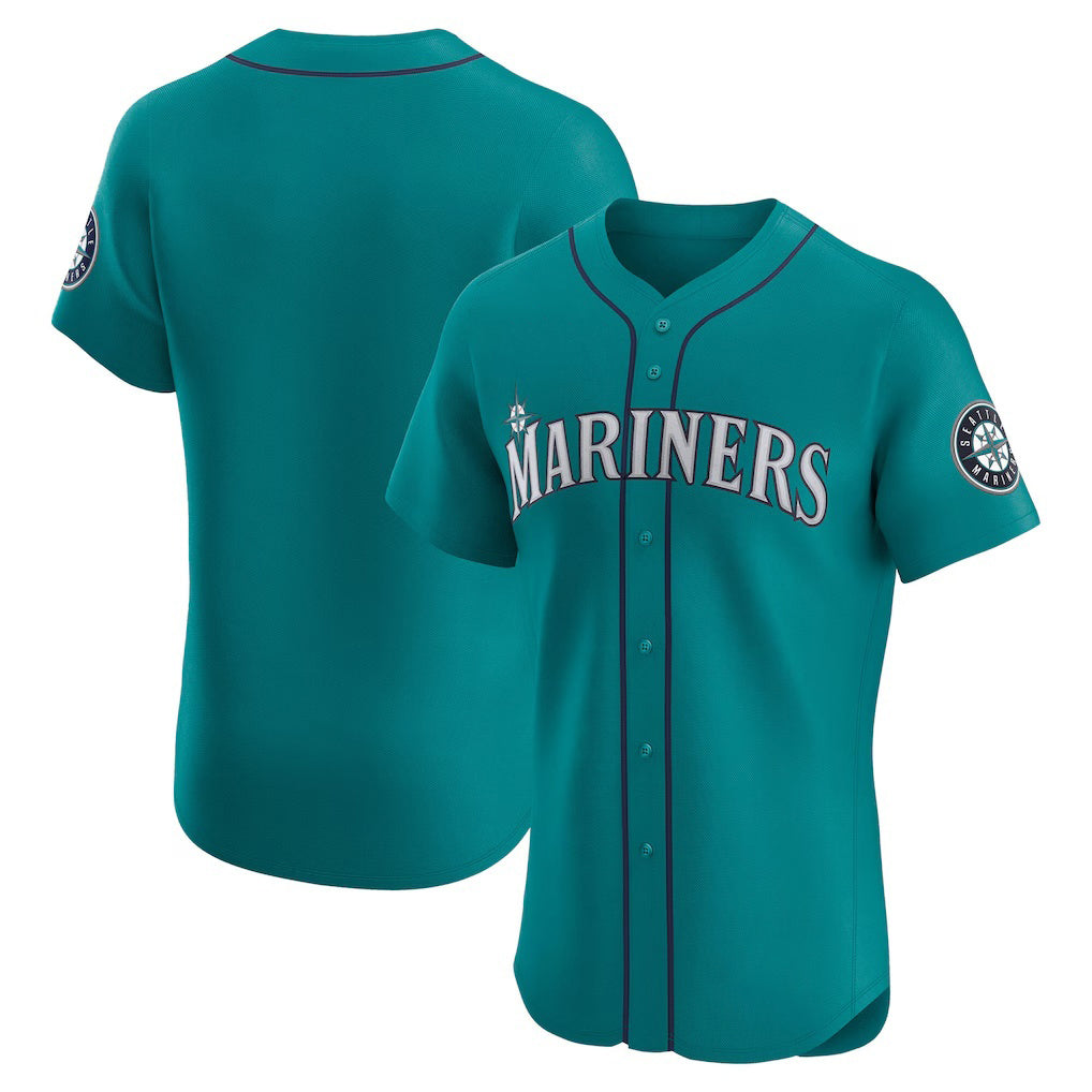 Seattle Mariners Teal Puhics Alternate Elite Jersey