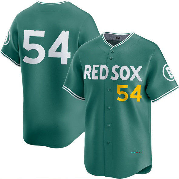 Boston Red Sox #54 Lucas Giolito Green Puhics 2025 City Connect Limited Stitched jersey