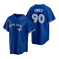 Toronto Blue Jays #90 Adam Cimber Royal Puhics Alternate Cool Base Jersey