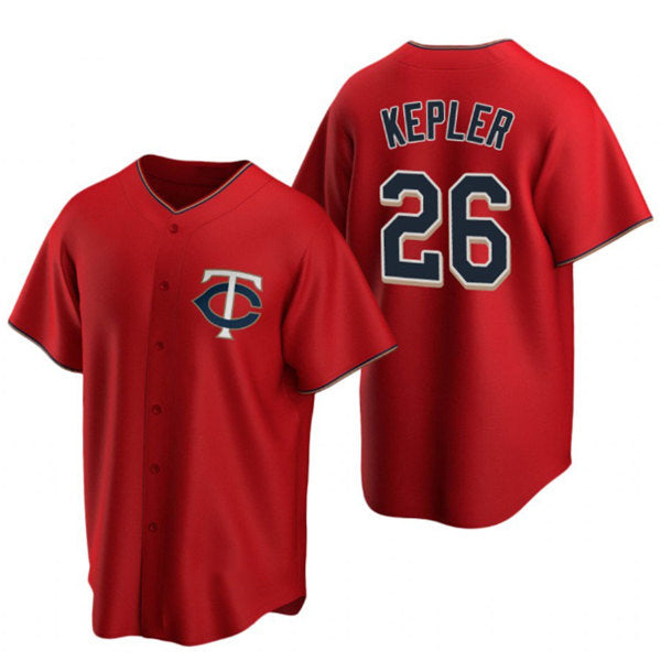 Minnesota Twins #26 Max Kepler Red Puhics Cool Base Stitched Jersey