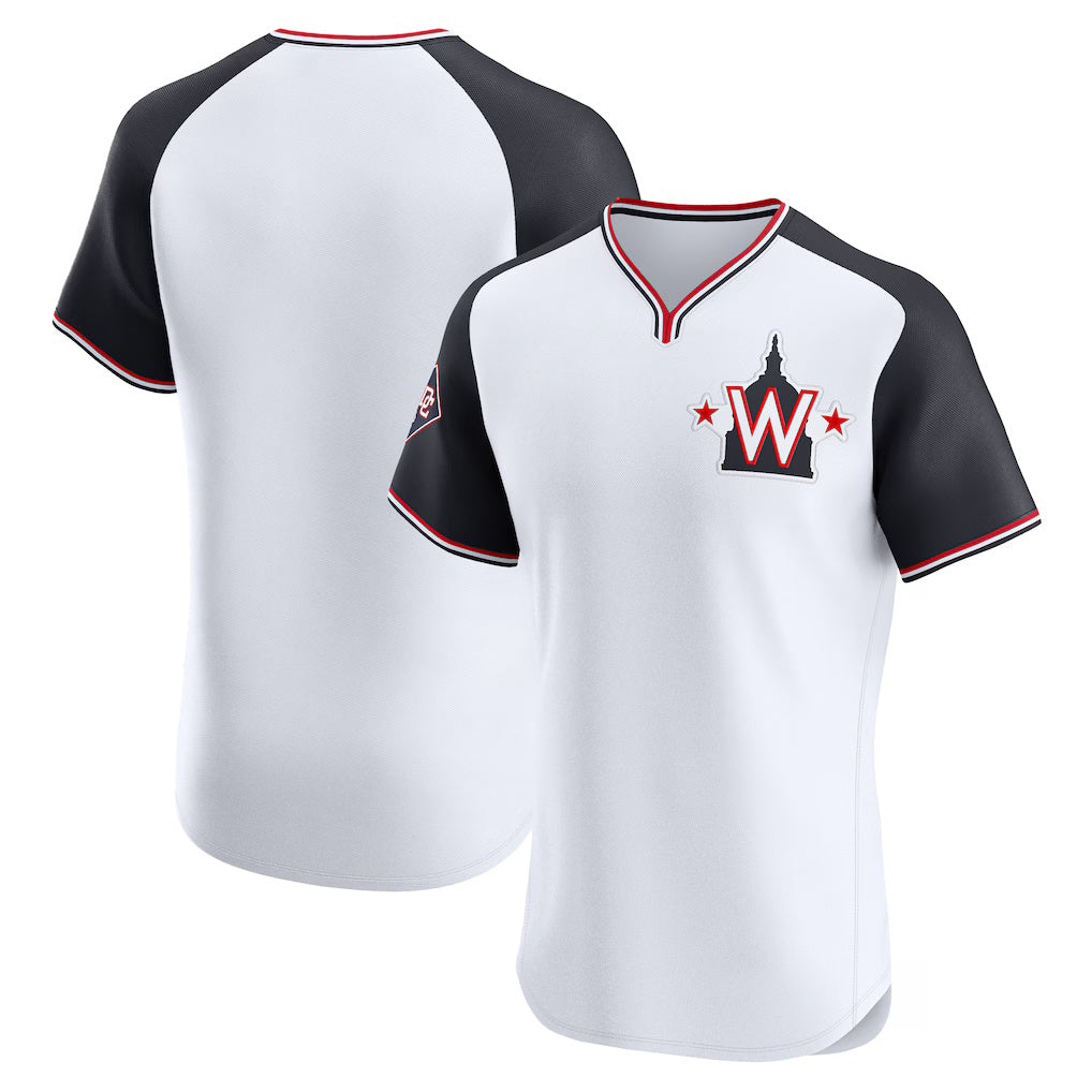 Washington Nationals White Puhics Alternate Elite Jersey