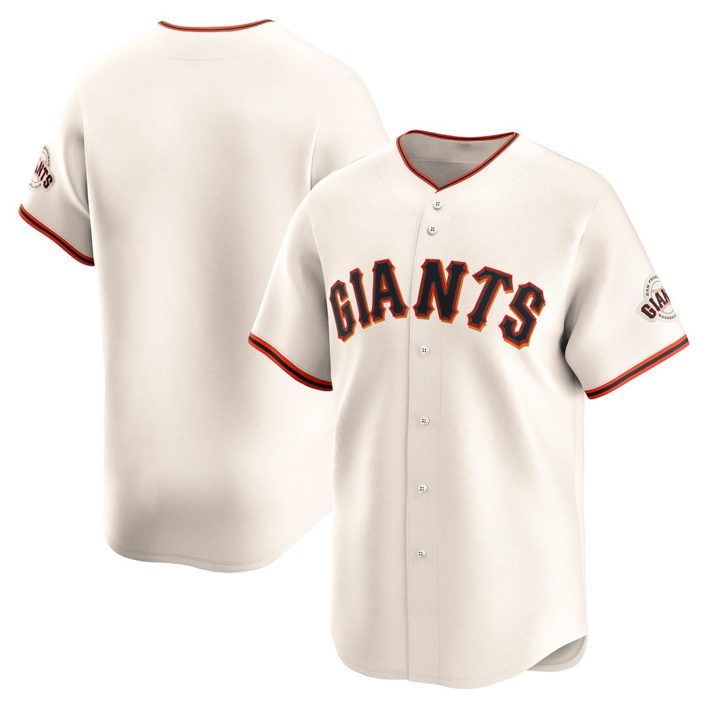 San Francisco Giants Cream Puhics Home Limited Jersey