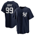 New York Yankees #99 Aaron Judge Navy Puhics 2020 Spring Training Replica Player Jersey