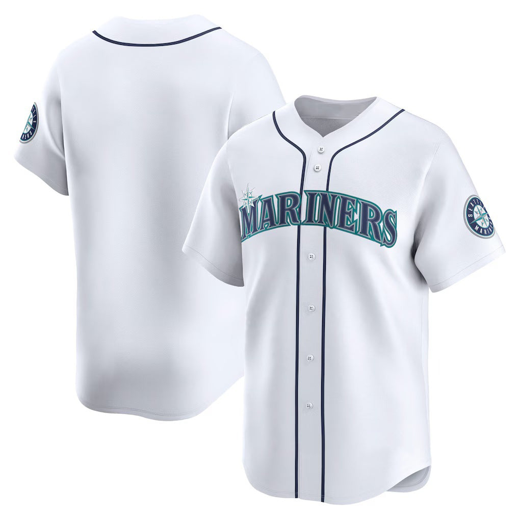 Seattle Mariners White Puhics Home Limited Jersey