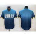 Philadelphia Phillies Blank Blue Puhics 2024 City Connect Limited Stitched Jersey