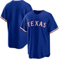 Texas Rangers Royal Puhics Alternate Replica Team Logo Jersey