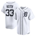 Detroit Tigers #33 Colt Keith White Puhics Home Limited Player Jersey