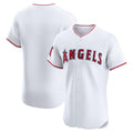 Los Angeles Angels White Puhics Home Elite Jersey