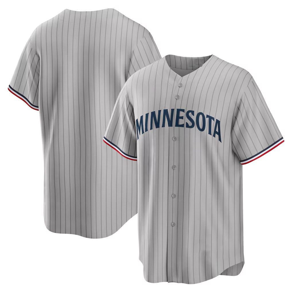Minnesota Twins Gray Puhics Road Replica Team Jersey
