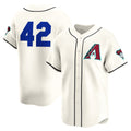 Arizona Diamondbacks #42 Jackie Robinson Cream Puhics Home 2025  Day Limited Jersey