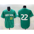 Boston Red Sox #22 Garrett Whitlock Green Puhics 2025 City Connect Limited Stitched Jersey