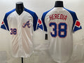 Atlanta Braves #38 Guillermo Heredia White Puhics 2023 City Connect Cool Base Stitched Jersey