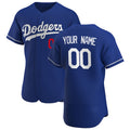 Custom Los Angeles Dodgers Royal Puhics Alternate 2020 Authentic Player Jersey